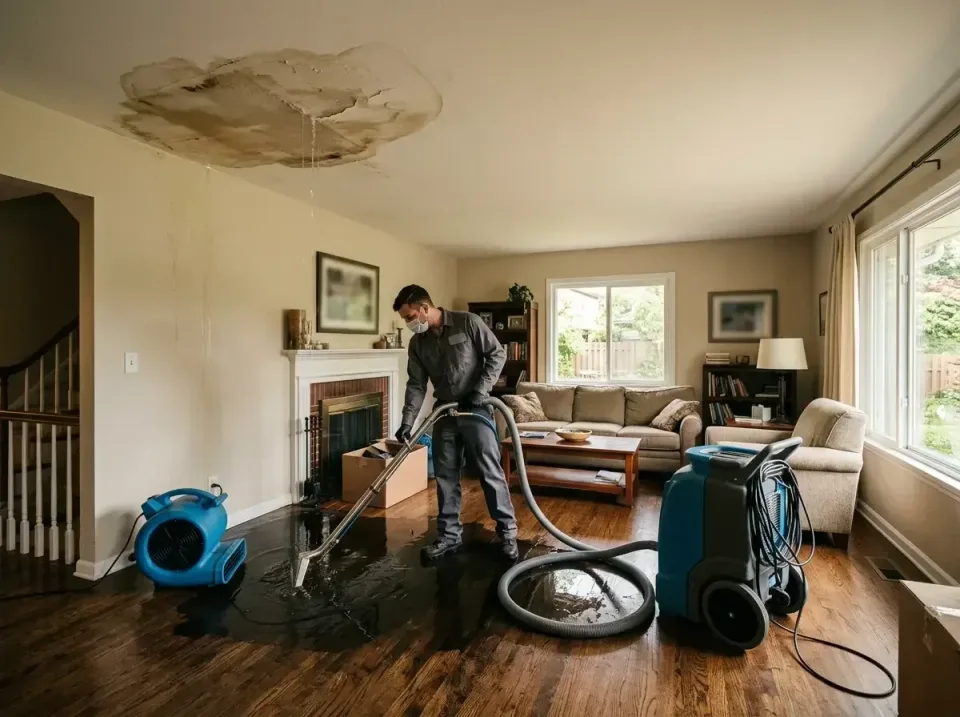 attic-pipe-burst-ceiling-drip-008 — frequently asked questions, Water Damage Restoration & Carpet Care in Ashford, AL
